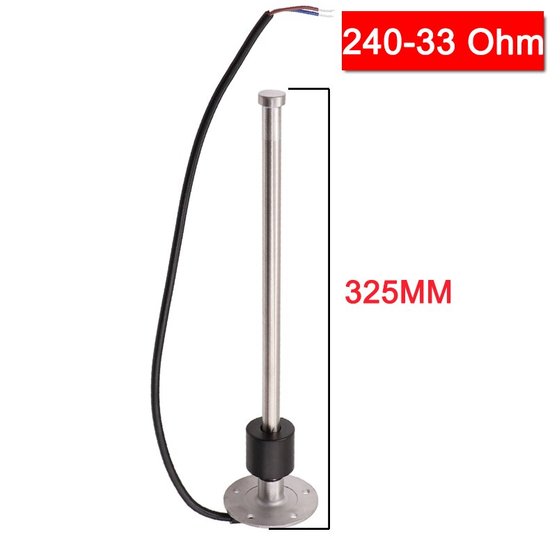 125/175/225/275/325/375/425mm Fuel Level Gauge Sensor Fuel Sender Unit Fit Fuel Gauges Water Level Meter 0-190/240-33ohm: 325mm 240-33ohm