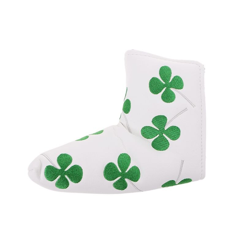 Clover Golf Putter Head Cover Headcover For Taylormade Ping White K43E