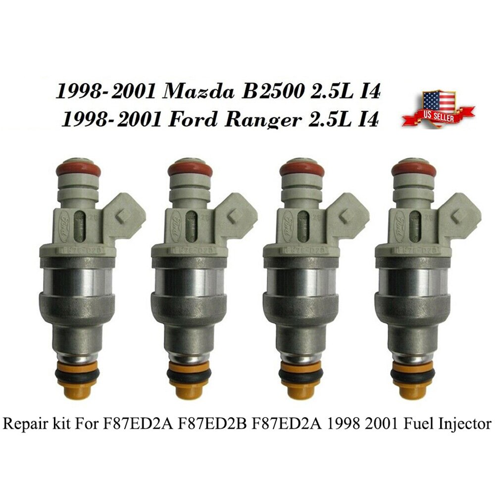 Fuel Injector Repair Kit For 01102 FORD Ranger Mazda B2500 XL SE 2.5L F87ED2A F87ED2B F87ED2A 1998 2001