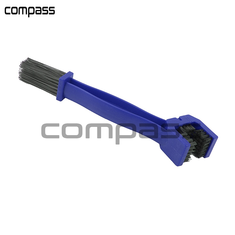 MOTORBIKE SCOOTER MOTORCYCLE BIKE CHAIN 2-SIDED CLEANING BRUSH TOOL CLEANER