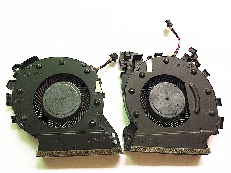 Original CPU GPU fan for HP ZHAN99 TPN-C134 i7-8750H Cooling Fan L25223-001 L25224-001