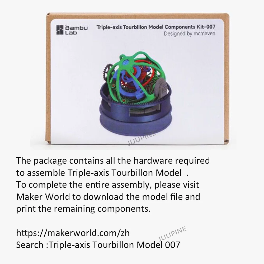 For Bambu Lab Mouse Kit Hardware Bambu Lab Wireless Mouse 002 Diy Model for Bambulab Mouse Components Kit: Pink