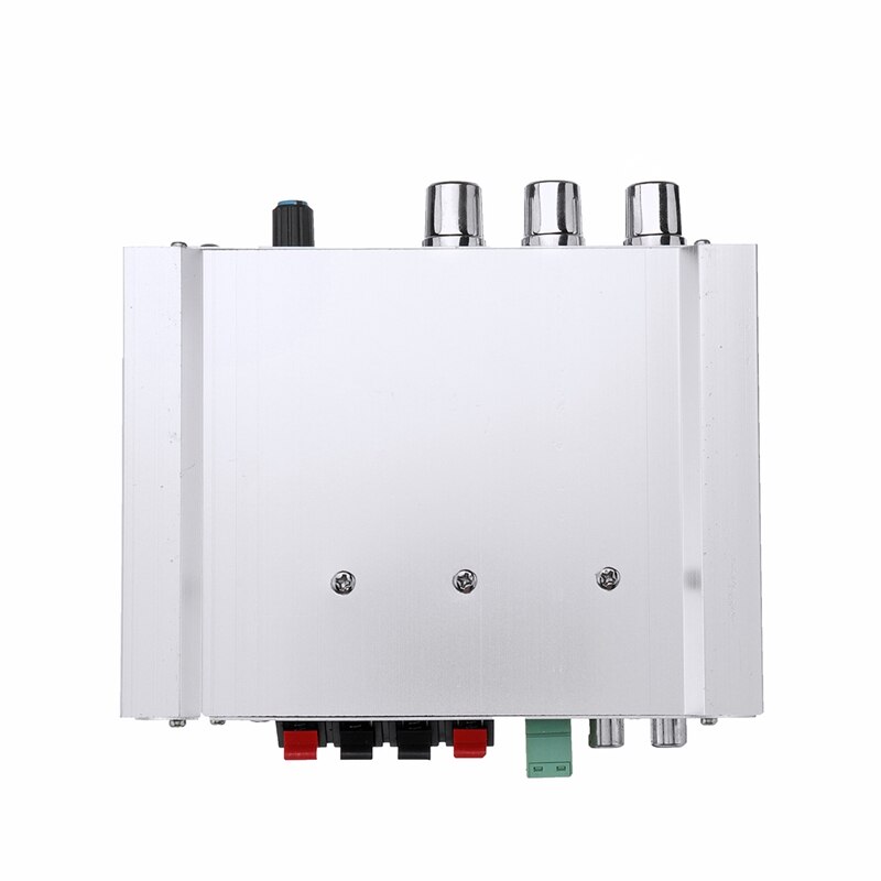 Auto Auto DX-210 2.1 Kanaal Bass Eindversterker Hifi Audio Stereo Speaker Booster 12V Uitstekende Thermische Stabiliteit