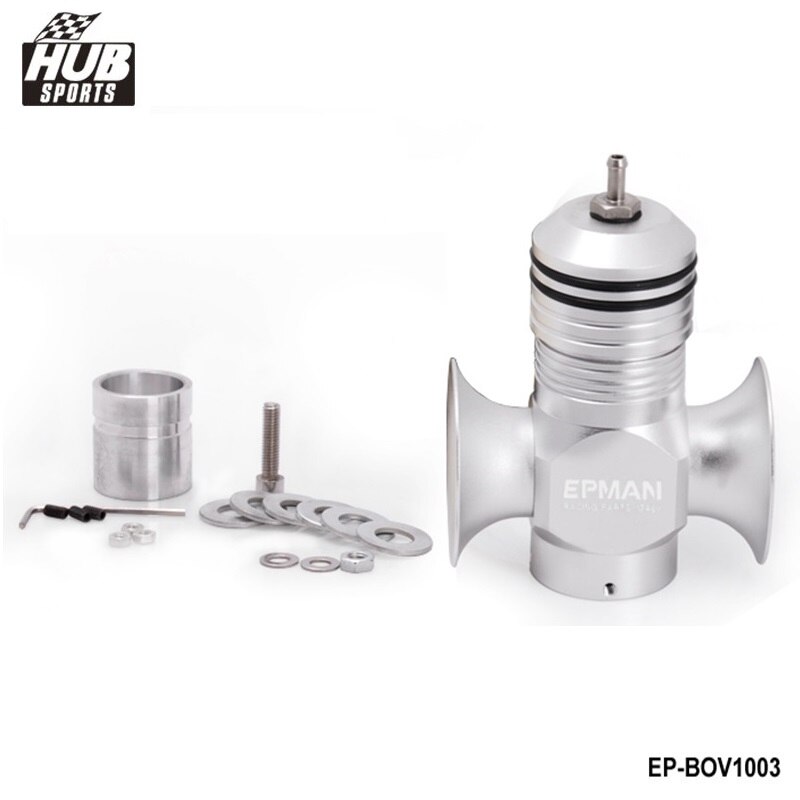 Turbo Diesel Blow Off Valve Diesel Dump Valve Turbo Diesel Bov Voor Mitsubishi Alle Turbo Diesel Auto HU-BOV1003: Zilver