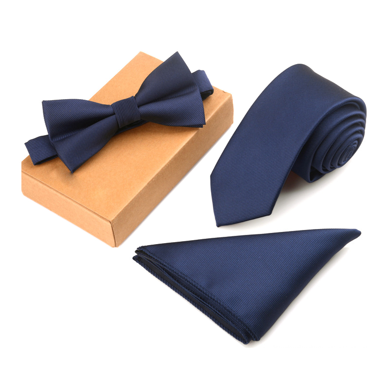 Wooden Bow Ties Pre-Tied Wood Bow Tie Set With Pocket Square & Accessories - Complete Mens Formal Wear Package In Gift Box Men's Wooden Bow Tie Gift Set - Foto 9
