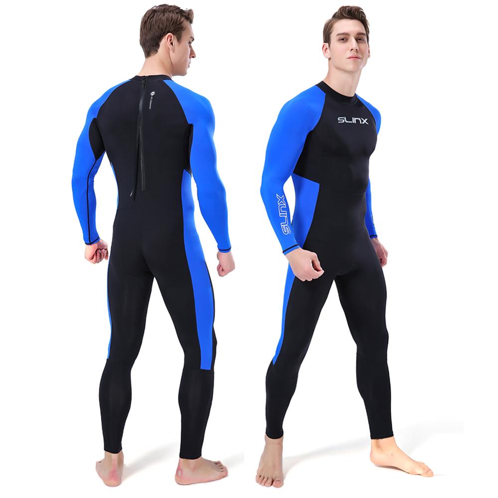 Mænd våddragt surfing svømning langærmet med unikt hovedbeklædning våddragt sportstøj til dykning
