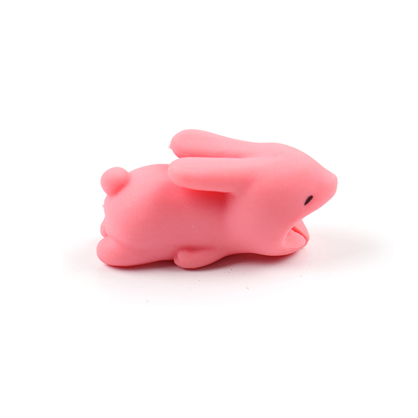 Usb Kabel Bite Dier Beschermen Organisator Draad Protector Winder Voor Iphone 7 8 X Plus Beer Tijger Hond Varken kat Leeuw Shark: Rabbit