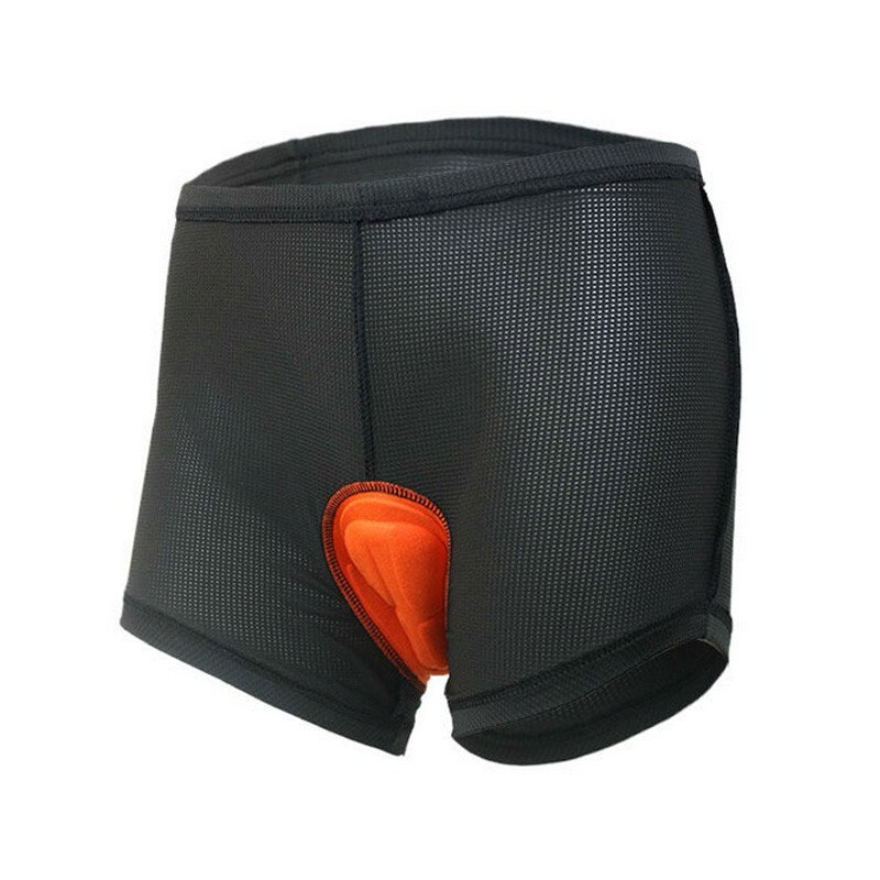 Män 3d vadderade cykelunderkläder shorts & rumpskydd av skum andas snabbtorkande utomhus sport cykel underkläder trosor