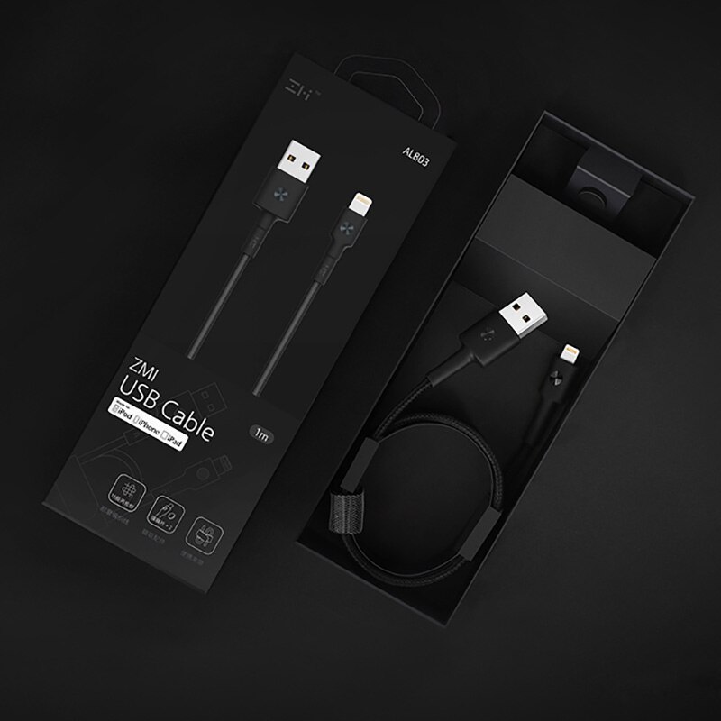 Original youpin zmi mfi sertifisert lightning usb kabel type-c kabel lader dataledning for xiaomi iphone  x 8 7 6 plus magnetisk