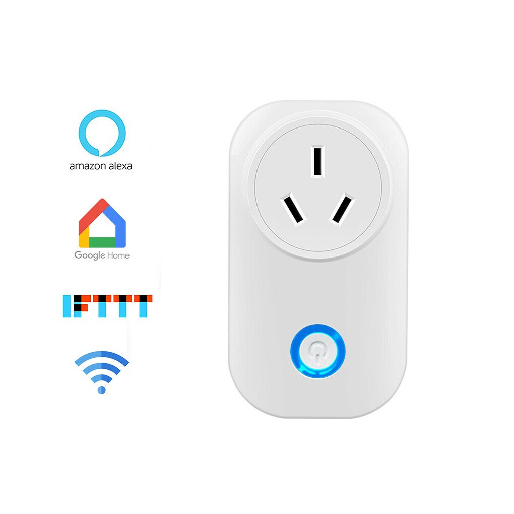 Wifi Smart Power Socket Home Office Air Conditioner Heater Voice Control Remote Control Power Outlet AU Plug