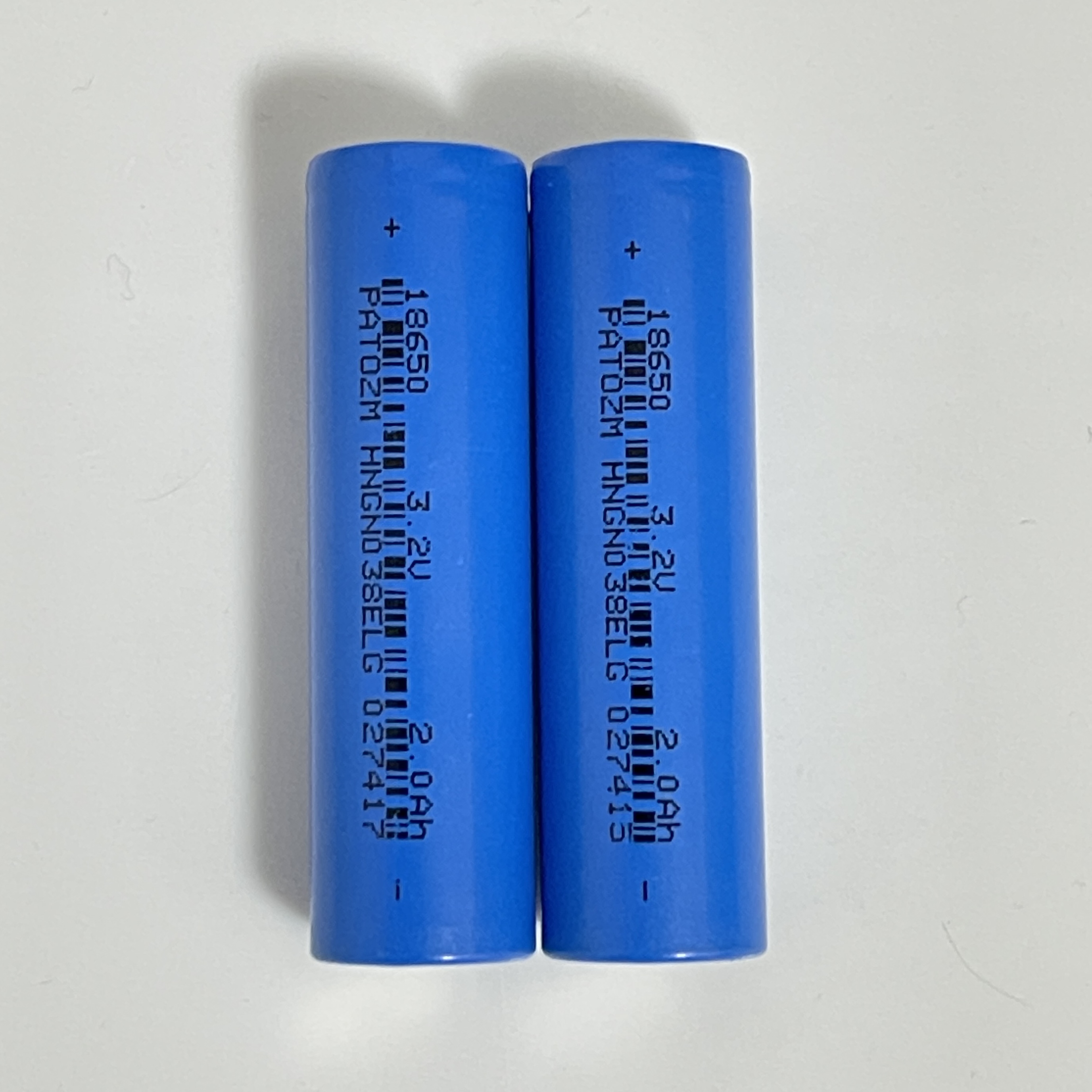 18650 Rechargeable Battery LIfepo4 ifr18650 3.2v 2000mah Lithium ion Battery with soldering tabs/pins