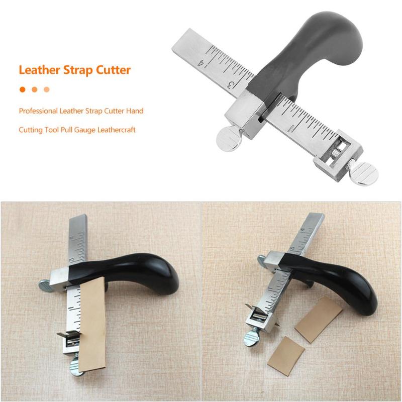 Leather Strap Cutter Leather Tools Hand Cutting Handmade Draw Gauge Leathercraft Cutting Leather Belt Cut Tool Kits