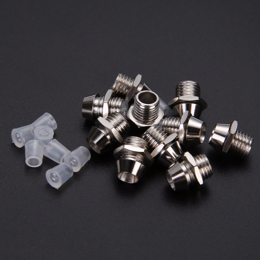 10 stk 3mm led-emitterende diode metall bezel holder rund krom led lampe base lysrør holder med plast deksel