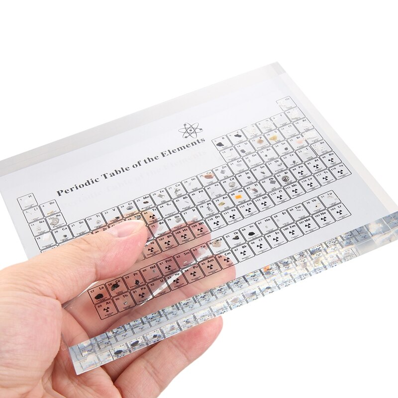 Acryl Periodieke Tafel Display Met Real S Onderwijs School Dag Verjaardagscadeautjes Chemische S Display Decor