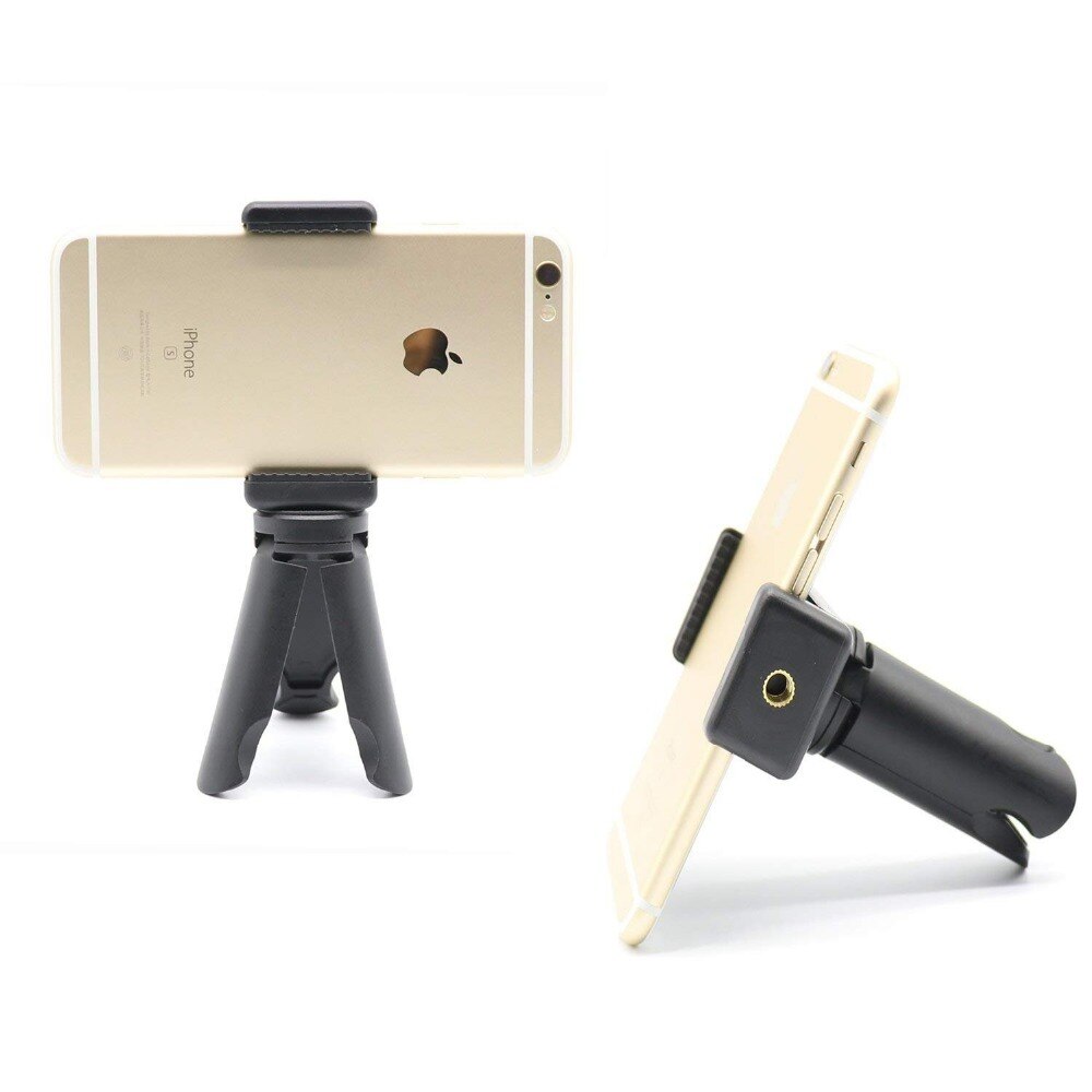 2 in 1 Mini PhoneTripod Stand Selfie Stick Monopod Stabilizer on Cellphone DSLR Cameras Portable Folding Desktop Stand Adjustab