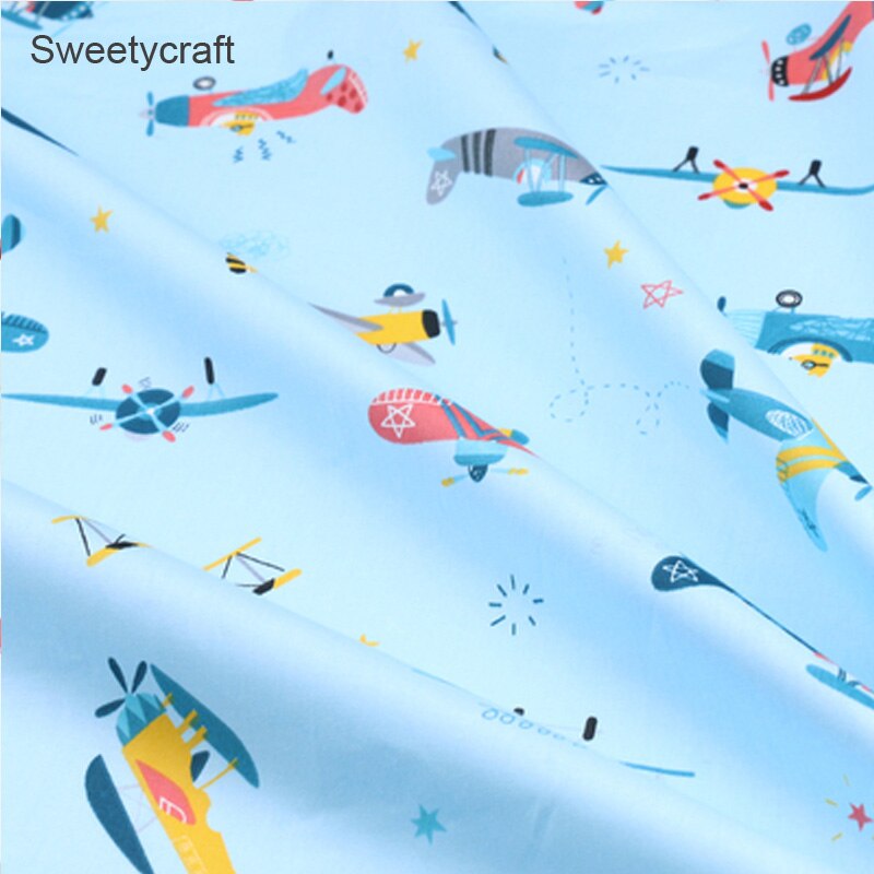 160*50cm flytrykt bomuldsstof tela algodon patchwork baumwolle stoff til gør-det-selv syning sengetøjssæt materiale tilbehør: Bomuldsstof -2