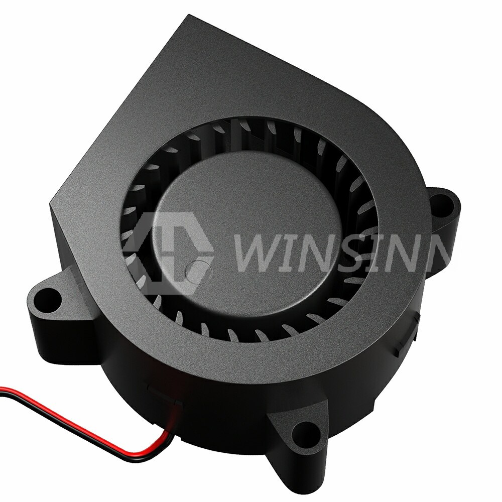 WINSINN 4020 40mm Blower Fan 5V 12V 24V Hydraulic / Dual Ball Bearing Brushless Cooling Turbine Turbo 40x20mm 2PIN [4-Pack]