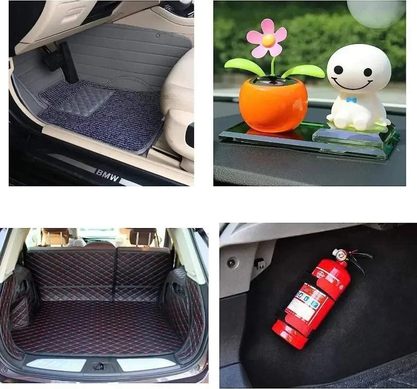 Car Double Faced Fixing Stickers for Carpet Pad Dashboard Mat High Adhesive Fixed Patch Floor Mats Anti Skid Grip Tape Sticker