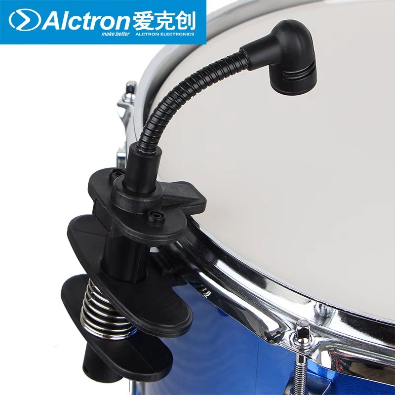 Alctron IM600-micrófono de condensador para instrumentos musicales, sistema de micrófono Vocal para saxofón de tambor, instrumentos de viento, Tuba de trompa