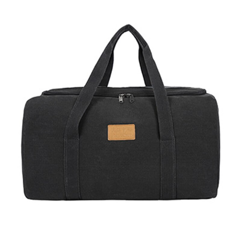 MARKROYAL-bolsas de viaje de lona para hombre, bolso de viaje de gran capacidad,: Black