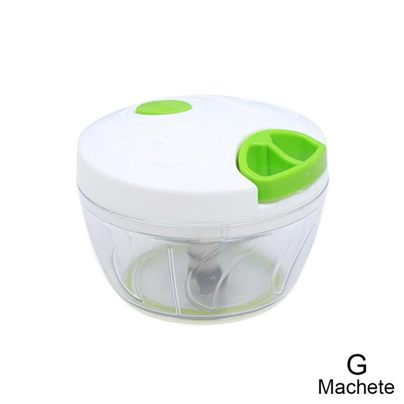 Manual Fruit Vegetable Chopper Hand Twist Pull Food Cutter Shredder Nuts Cutter Grinder Onion Mincer Garlic Kitchen Accesso E9C4: G