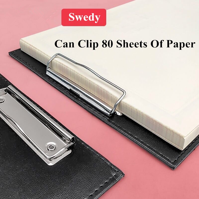 A4 Clipboard Board Clip Folder Filing Note Memo Paper Pad Stationery Clamp Document Writing Pad Filing