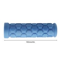 Manopole per manubrio della bicicletta Protezione per le mani in gomma per bici Copertura per impugnatura Accessori per ciclismo per scooter Triciclo BMX MTB Beach Cruiser: Nebbia blu