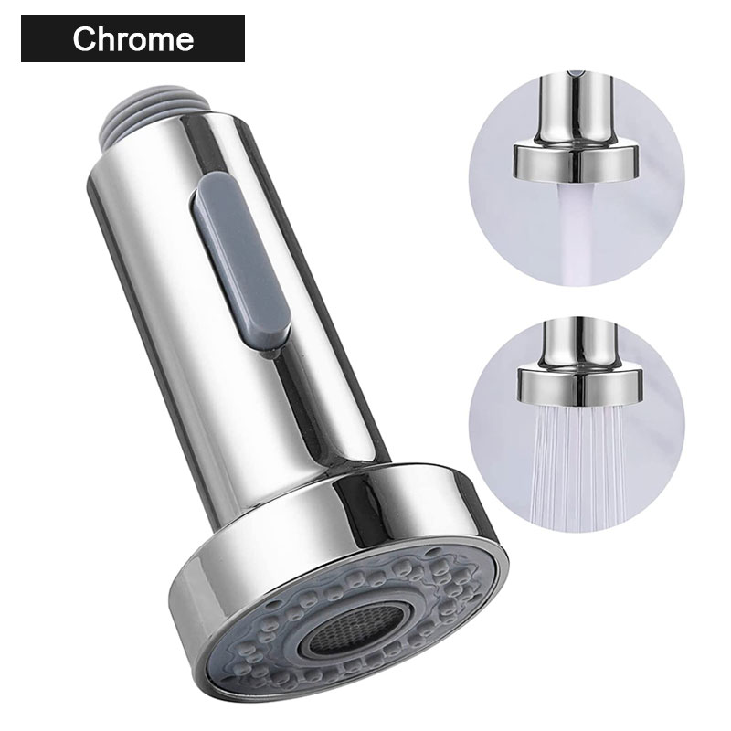 Kitchen Faucet Head Replacement, Angle Simple Kitchen Sink Faucet Parts, Pull Down Faucet Sprayer Head Nozzle,Sink Spray Nozzle: PURPLE