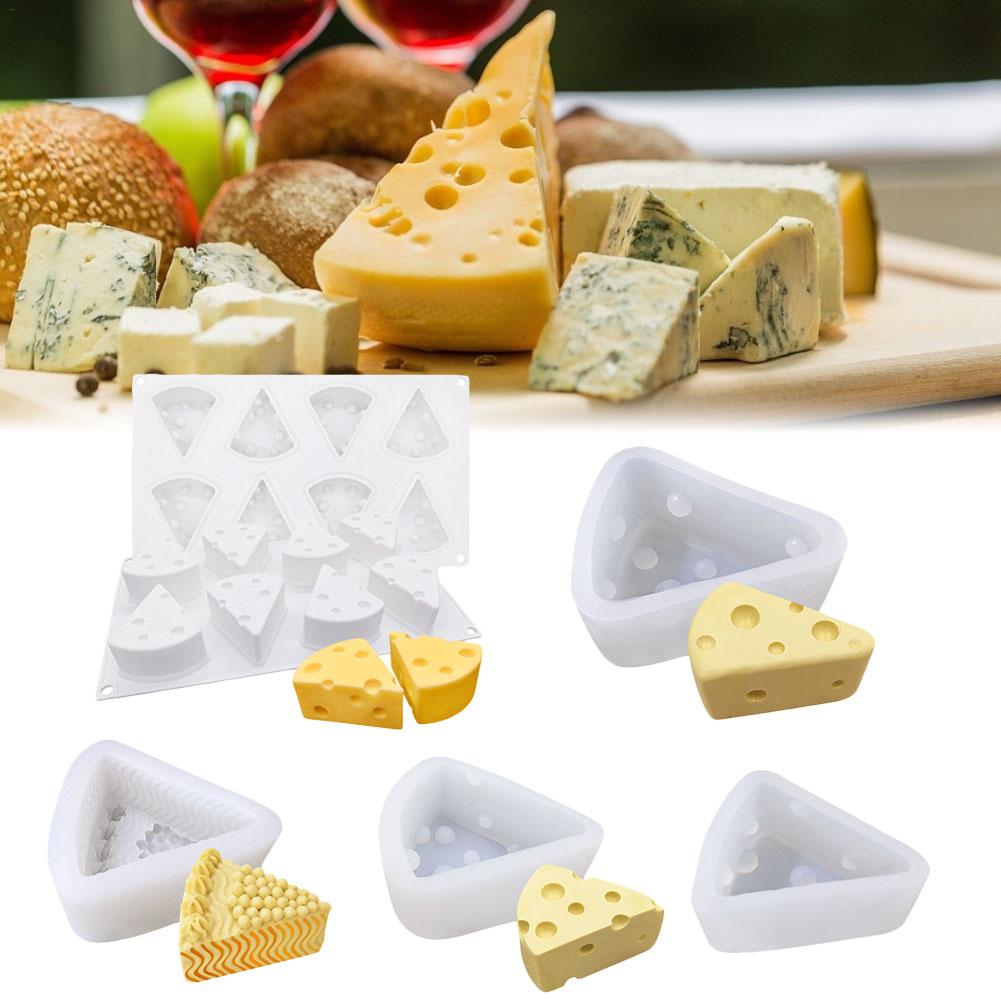 3d Silicone Mold Cheese Silicone Mold Cheese Mousse Cake Mold Chocolate Mold DIY Baking Utensils Ice Cream Mold