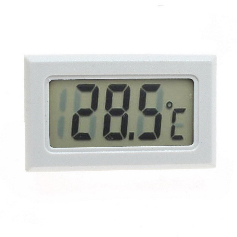 Mini Humidity Sensor LCD Backlight Temperature Instruments Thermostat Outdoor Weather Station Digital Thermometer: Celsius Green