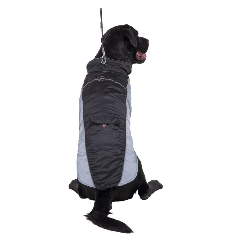 BDTHOOO ropa para perros pequeños abrigos cálidos para perros de invierno chaqueta ropa para perros ropa de abrigo de invierno mascota chaleco: black / L