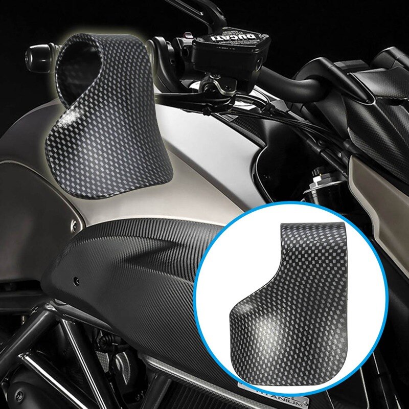 Carbon Fiber Motorcycle E-Bike Handle Hand Rest Grip Throttle Assist Morto Cruise Control Clip