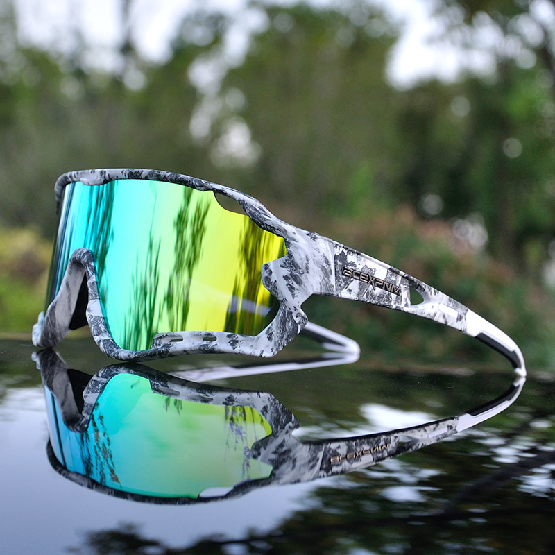gafas polarizadas de ciclismo gafas de ciclismo de montaña gafas de ciclismo de deportes al aire libre gafas de sol UV400 4 lente: JFU4
