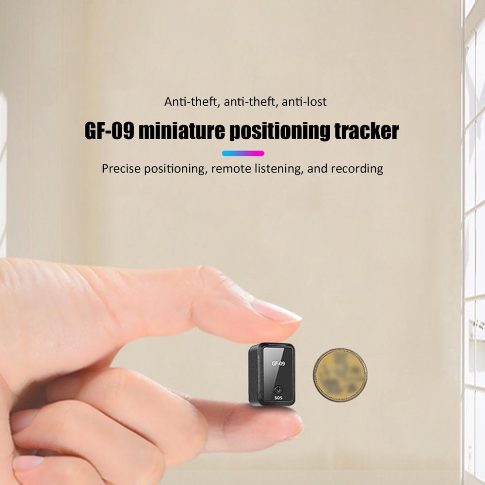 GF-09 Mini GPS Real Time Tracker Car Pet Anti-theft Locator Tracking Device Real-time Vehicle Locator