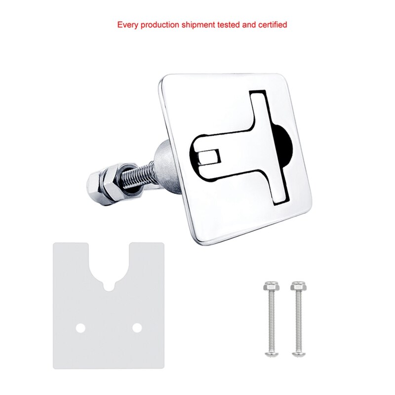 Stainless Steel 316 Boat Hatch Deck Latch Turning Lock Lift Handle Flush Mount Cam Latch Flush Pull Hatch Marine Parts