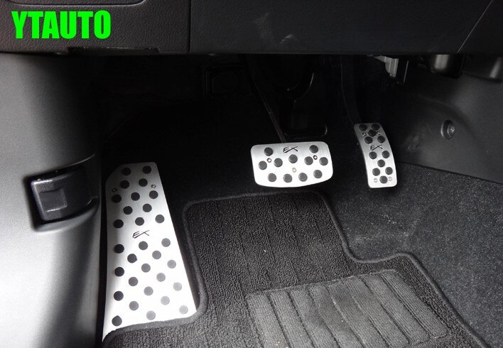 Auto Gas Gaspedaal, Voetsteun En Rempedaal Voor Mitsubishi Outlander ,3 Stk/partij, Auto Styling