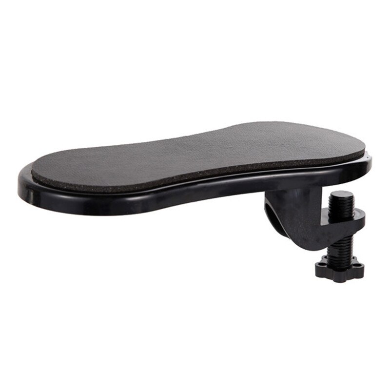 Armrest Pad Desk Computer Table Arm Support Mouse Pads Arm Wrist Rests Chair Extender Hand Shoulder Mousepad: Black
