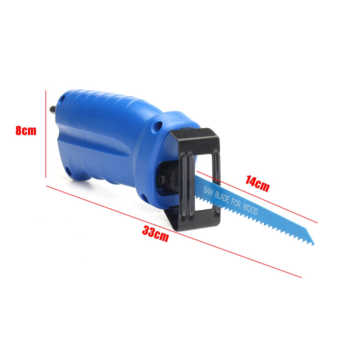 Reciprocating Saw Attachment Convert Adapter For Cordless Electric Power Drill Wood Metal Cutting Trimming Tool