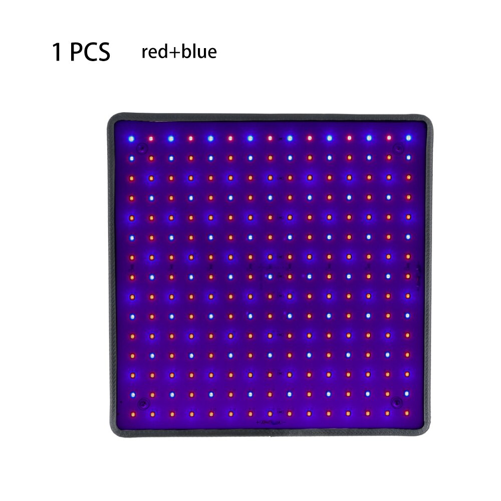 1000W Full Spectrum Indoor 225 LEDs Grow Lamp Plant Growing Light Tent Fitolampy Phyto For Plants Flowers Seedling Cultivation: 1pcs blue and red / EU