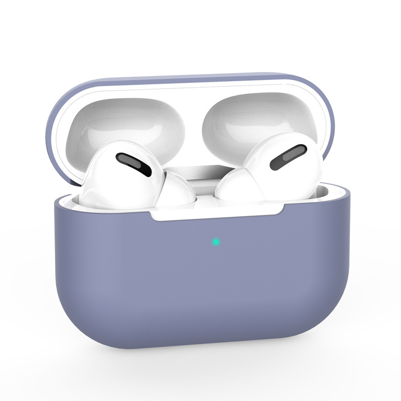 Silicone Case for Apple Airpods Pro Case Wireless Bluetooth Earphones Protective Cover for AirPods Pro 1st gen Shock-proof Case: Dark Orange