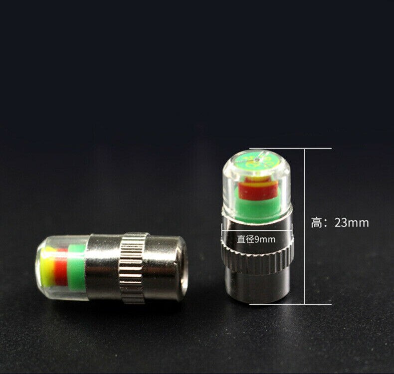 36PSI 2.6Bar Auto Auto Tire Pressure Monitor Ventieldopjes Sensor Indicator Alert Diagnostic Tools Kit Tpms Ventieldopjes