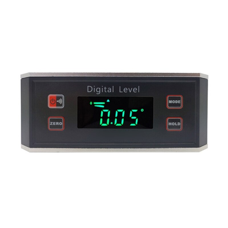 Mini digital display niveau multifunktionel aluminiumslegering høj nøjagtighed magnetisk digital display mini inklinometer vinkelmåler: Default Title