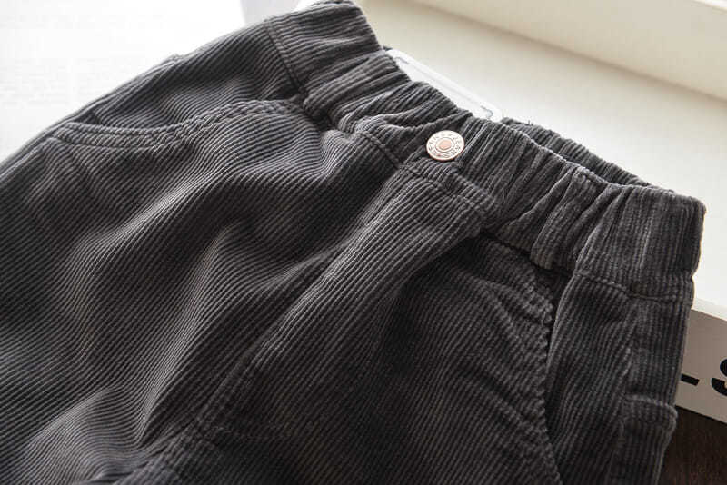 Pantalones bombachos para niño y niña, pantalón informal de pana, P5779, otoño e invierno, novedad de