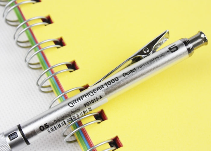 Japan Pentel GraphGear 1000 Automatic Pencil Mechanical Metal Retractable Tip Drafting Pencils School and Office Supplies