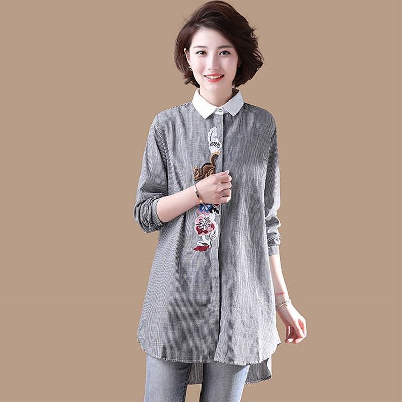 FEOYA Zwangerschapssweater met lange mouwen trui ronde hals borstvoeding shirts rits aan de zijkant open pullover losse casual zachte bovenkleding zwangerschap winter herfst kleding, Grijs, M