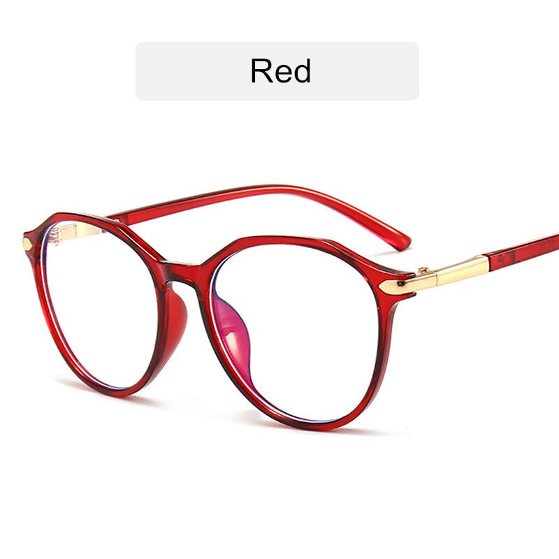 KOTTDO-Gafas de luz azul para ordenador, lentes para videojuegos, con Uv400, montura transparente, Anti rayos azules: red