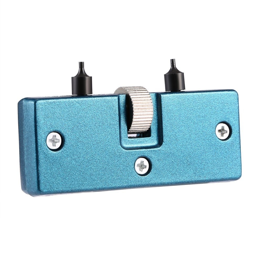 Ur reparation værktøjssæt justerbar bagkasse åbner dæksel fjerner skrue urmager åben batteriskift