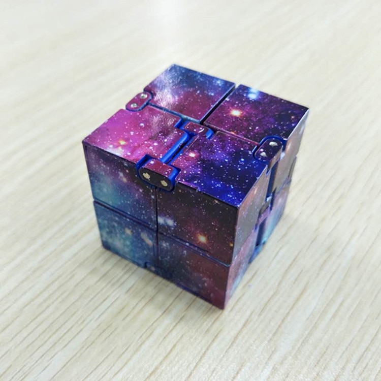 Trend Creatieve Infinity Cube Magic Cube Kantoor Flip Cubic Puzzel Stop Stress Reliever Speelgoed Anti Depressiva Autisme Speelgoed