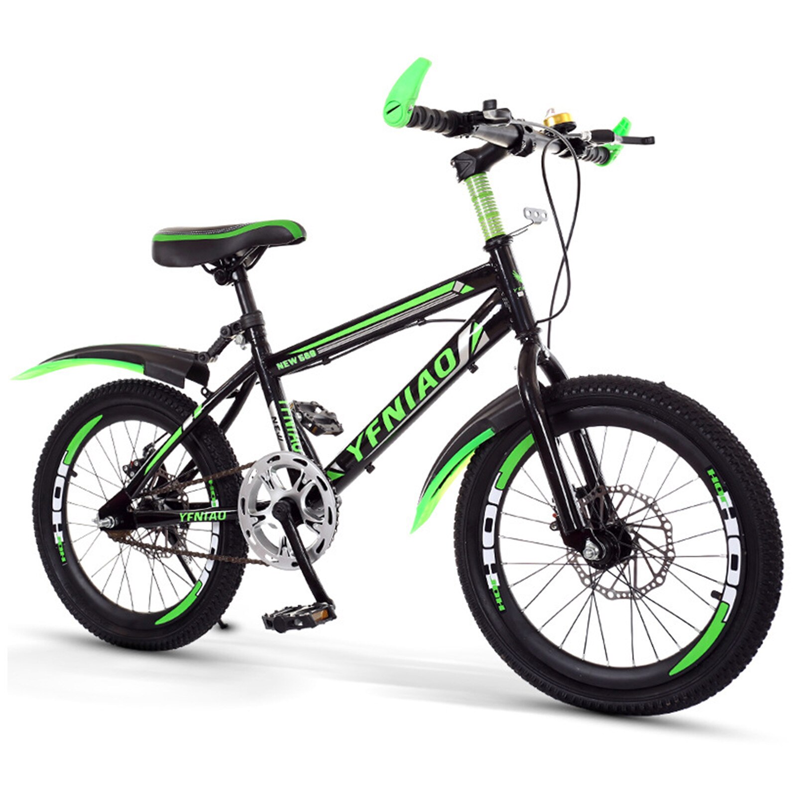 18 Inch Kids Bicycle Mountain Bike Student Bike Fr... – Grandado