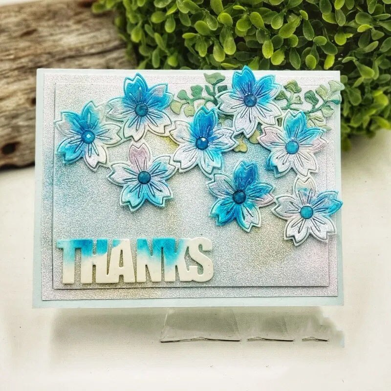 CH Small Flowers Metal Cutting Dies Stencils For Scrapbooking Photo Album Decoration Embossing Paper Card Craft